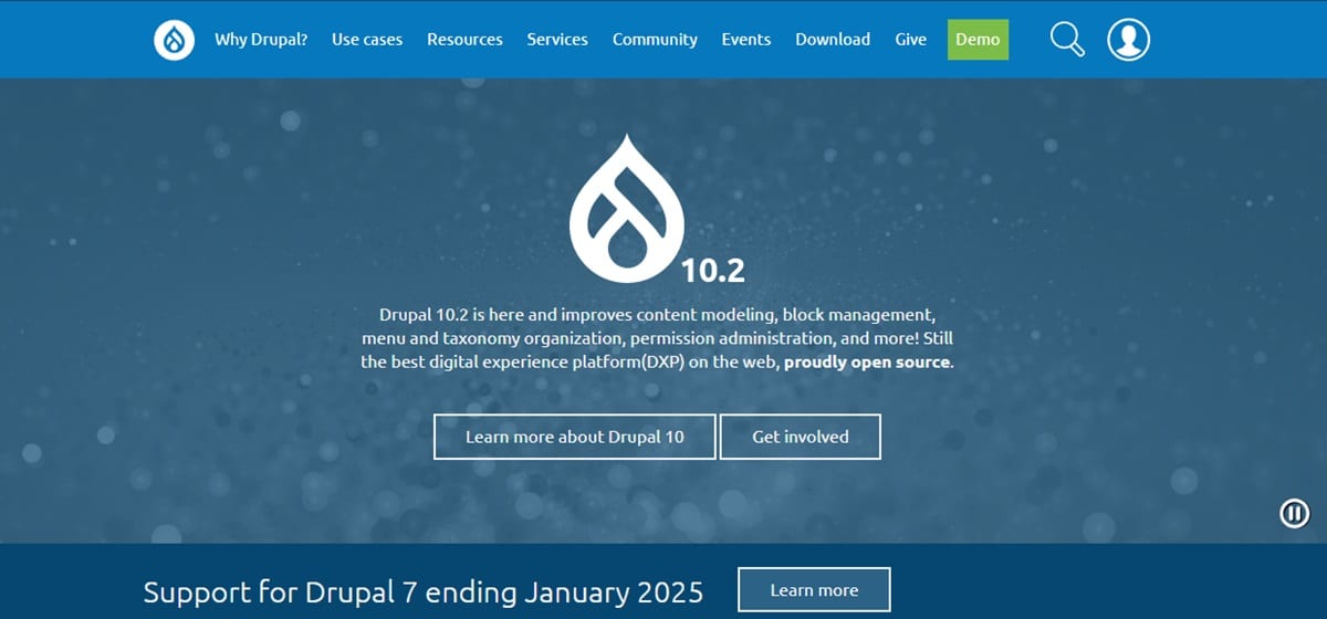 セキュリティに強く信頼性が高い「Drupal」