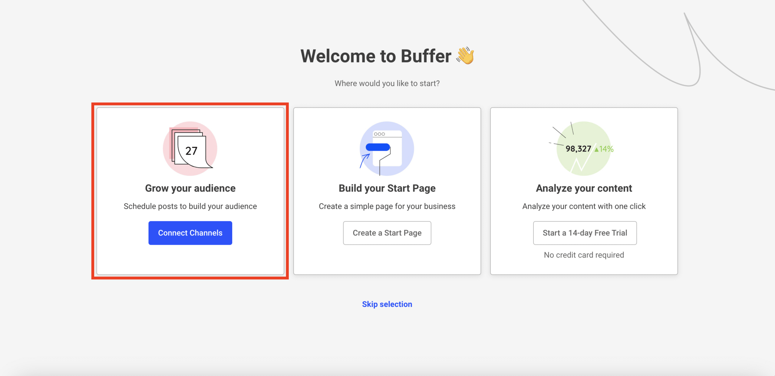 【手順3】「Buffer」に登録する